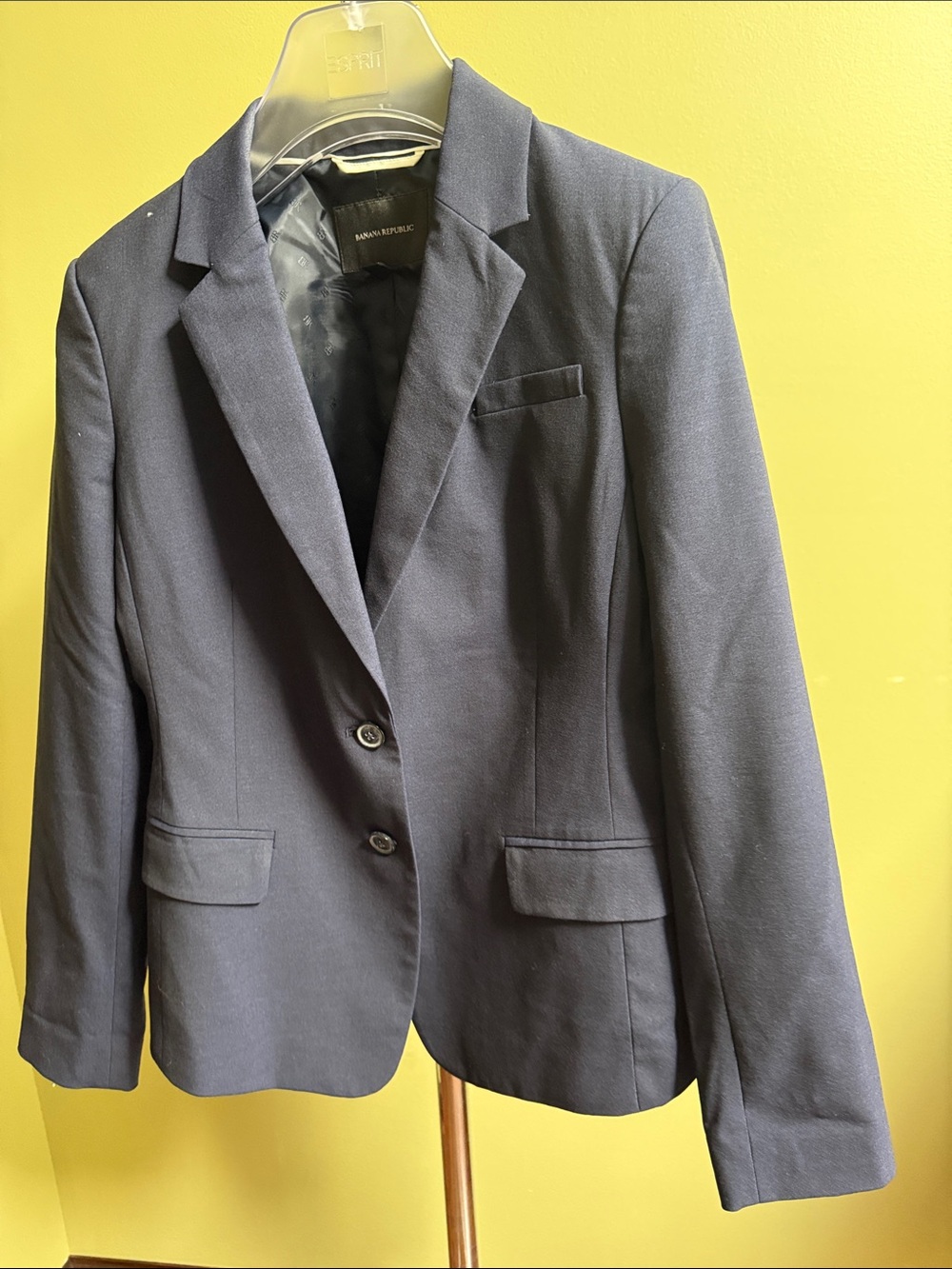 Banana Republic Navy Women's Blazer - Two-Button Sport Coat